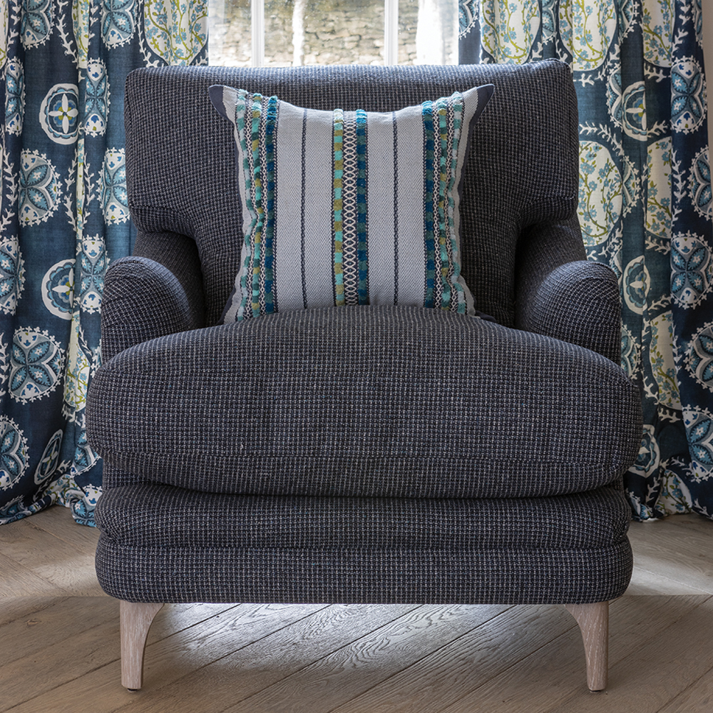 Mangala Indigo 50 × 50 Cushion