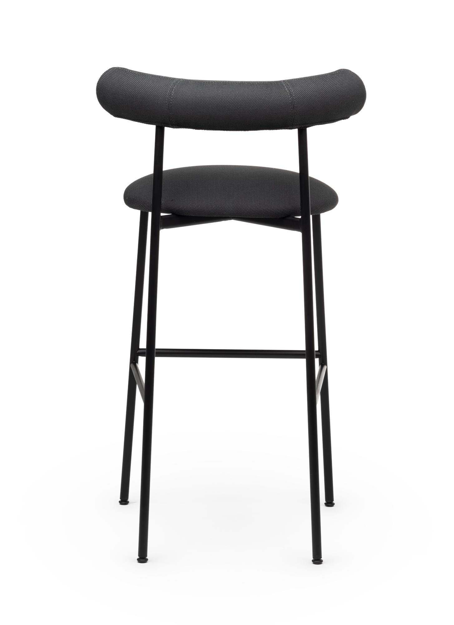 Pampa Anthracite Bar Stool