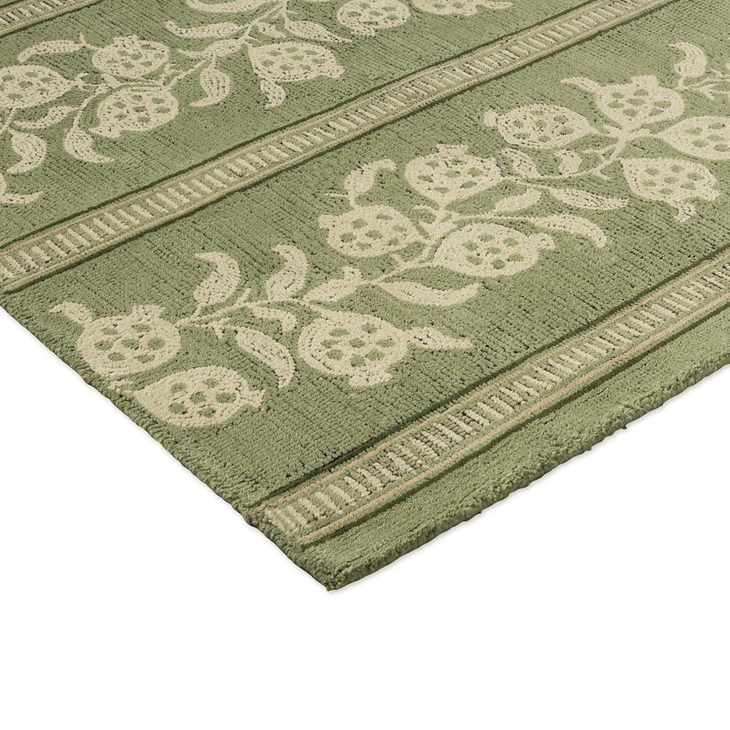Anaar Forest Green 148007 Rug