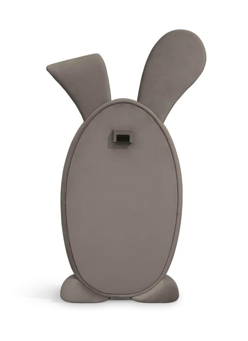 Rabbit Wonderland Grey Mirror