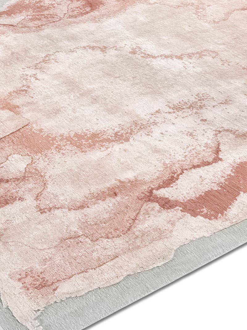 Mono Rose Luxury Hand-Knotted Rug