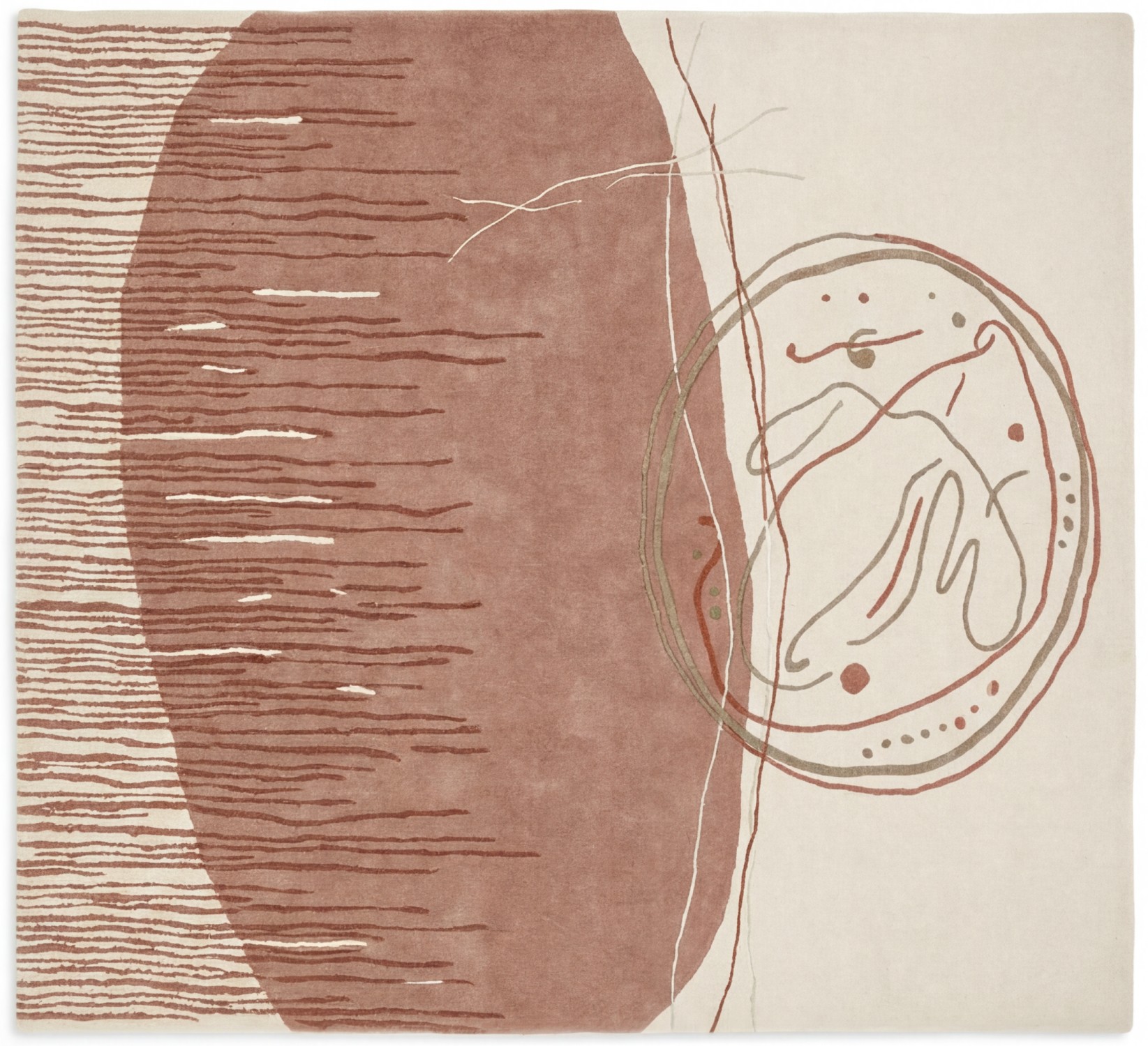Archive Seal Rose Rug