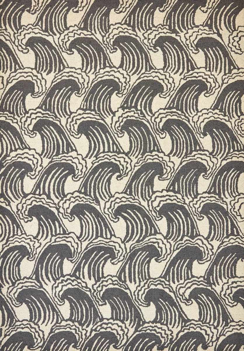 Ride the Wave-Liquorice 125605 Rug