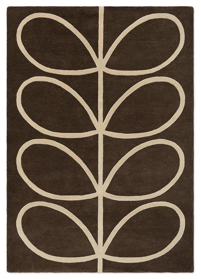 Giant Linear Stem Walnut 059401 Rug