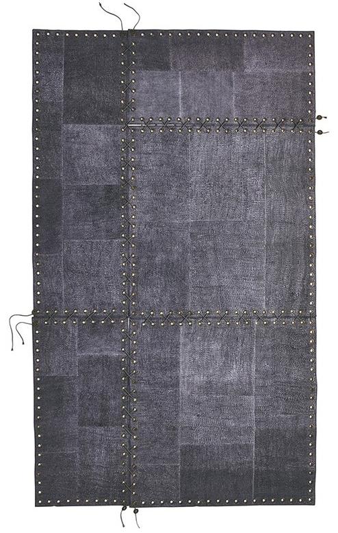 Patch Iron Hand Woven Rug