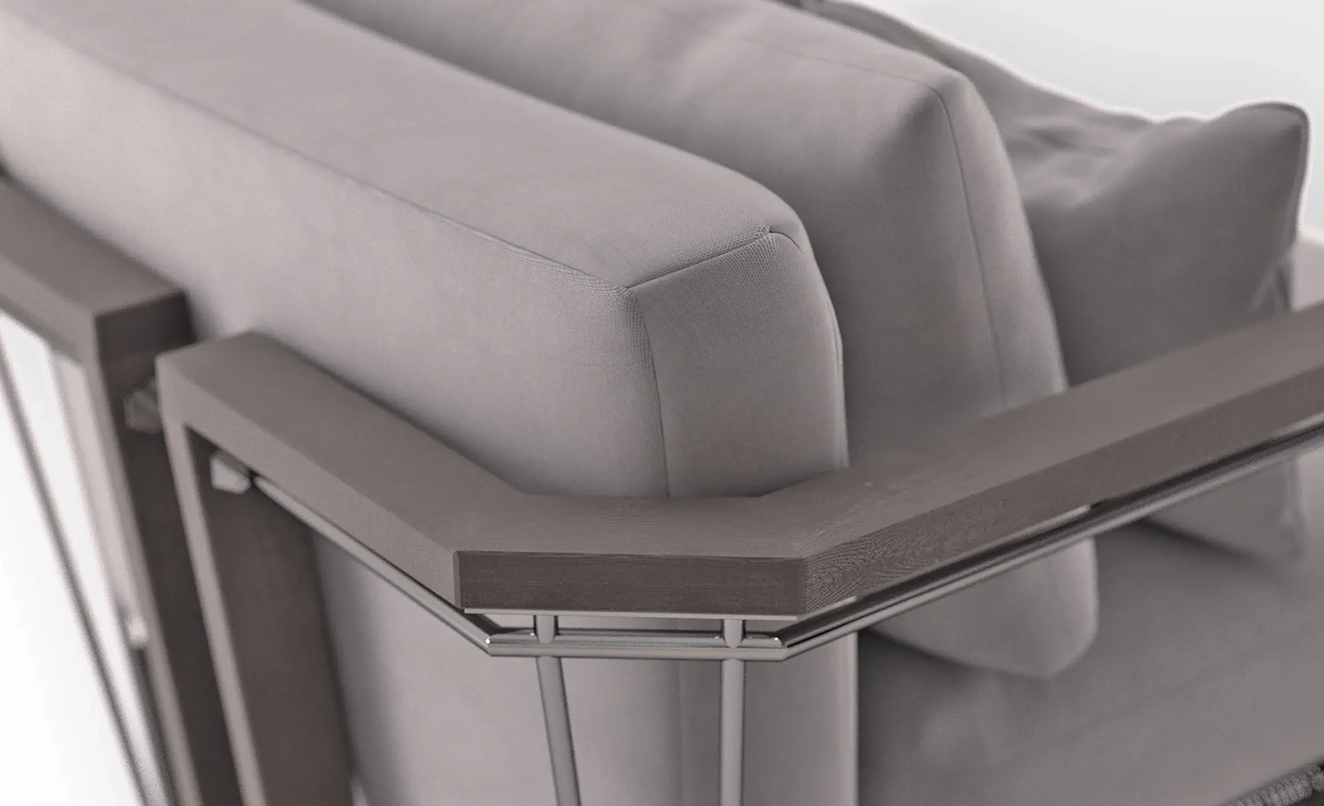 Legacy Grey Armchair