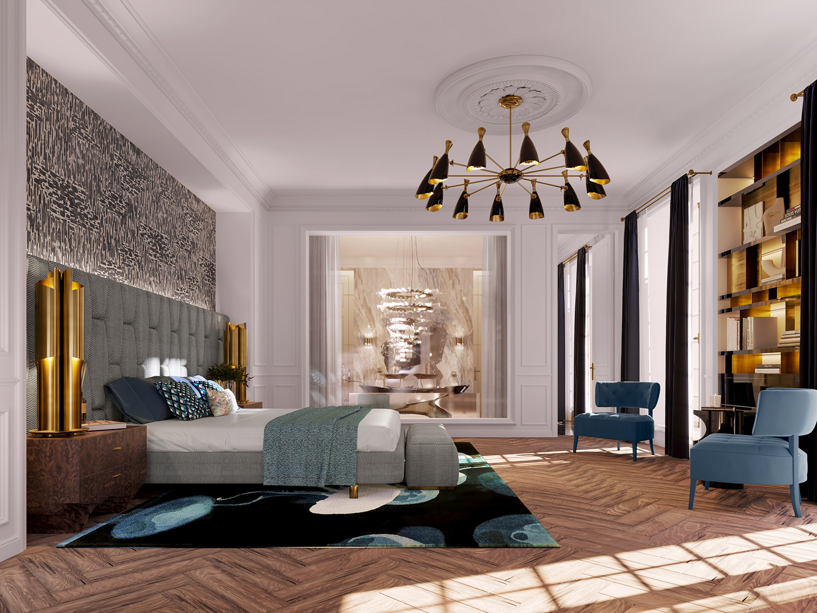 Noble Round Suspension Lamp - 6