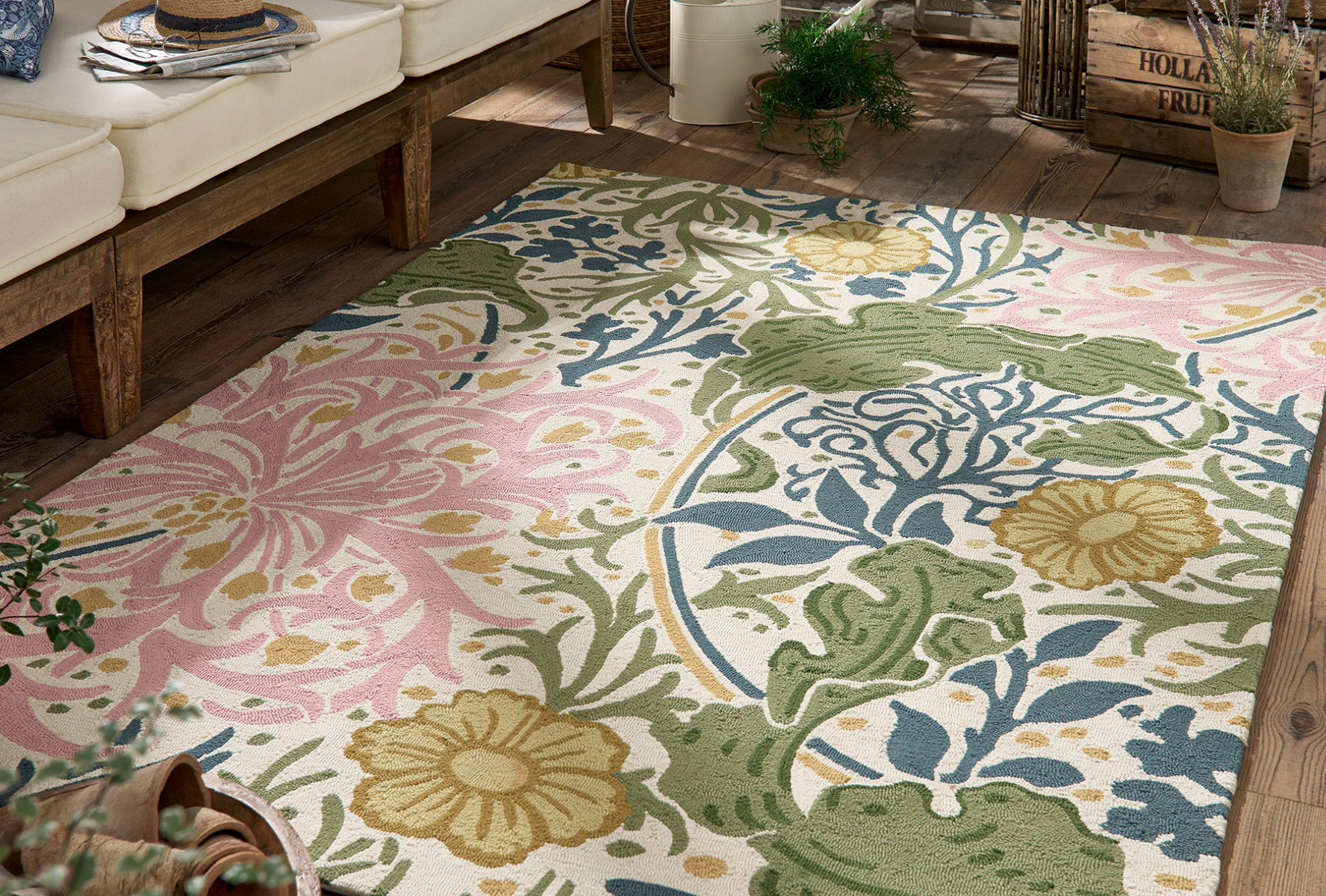 Seaweed Chrysanthemum outdoor 427007 Rug