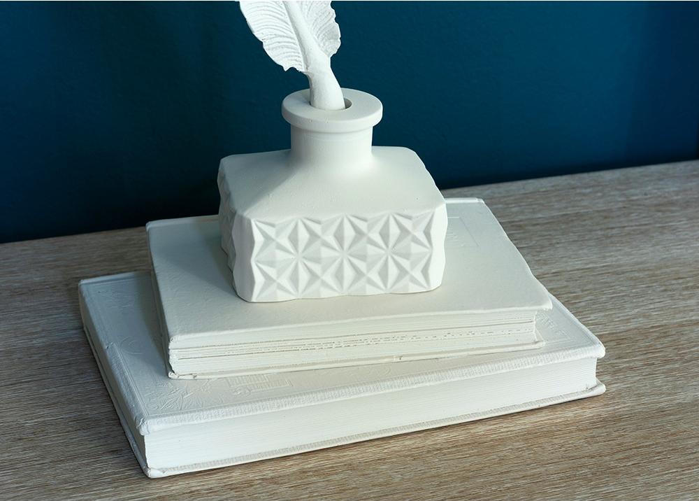 Tom Table Lamp Chalk Finish