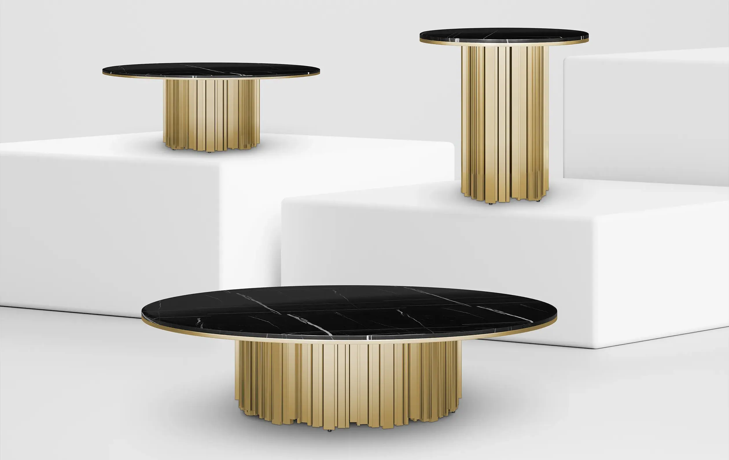 Imperial Trio Coffee Table - 1