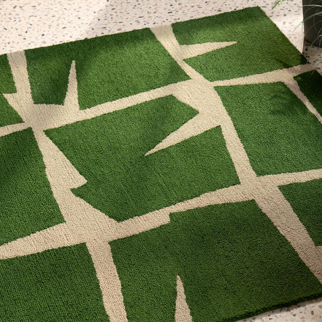Moqui Green Outdoor Rug