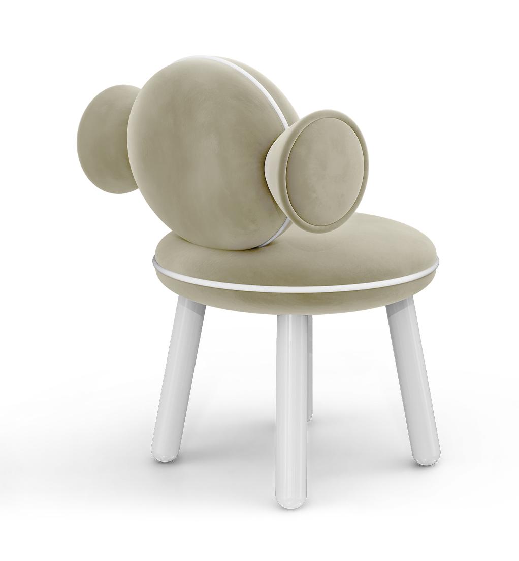 Lollipop Cream Children's Chair