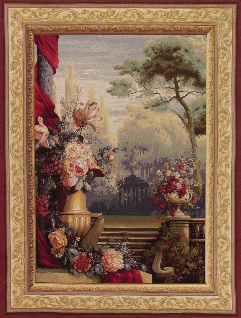 Bouquet and Garden Tapestry