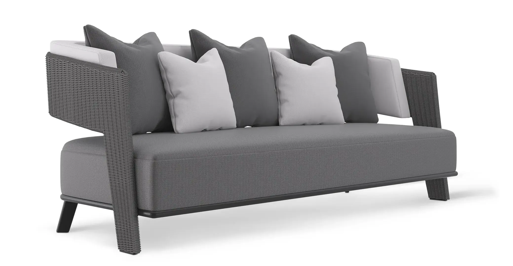 Regent Grey Sofa