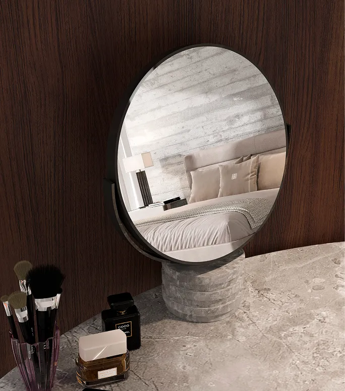 Marble Table Mirror
