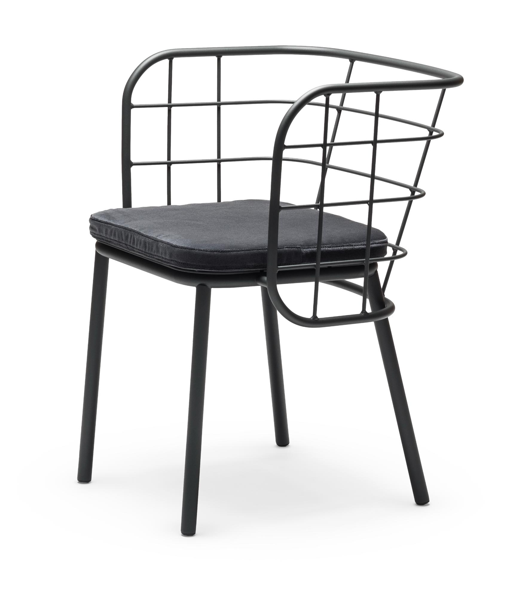 Jujube Black Outdoor Chair