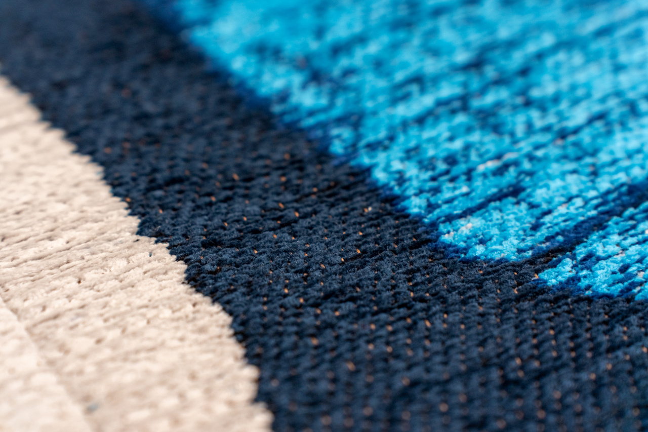 Brush Diva Blue Rug
