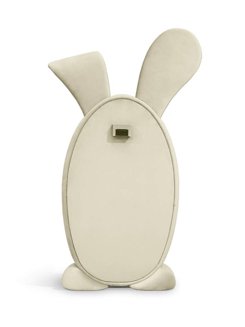 Rabbit Wonderland Beige Mirror