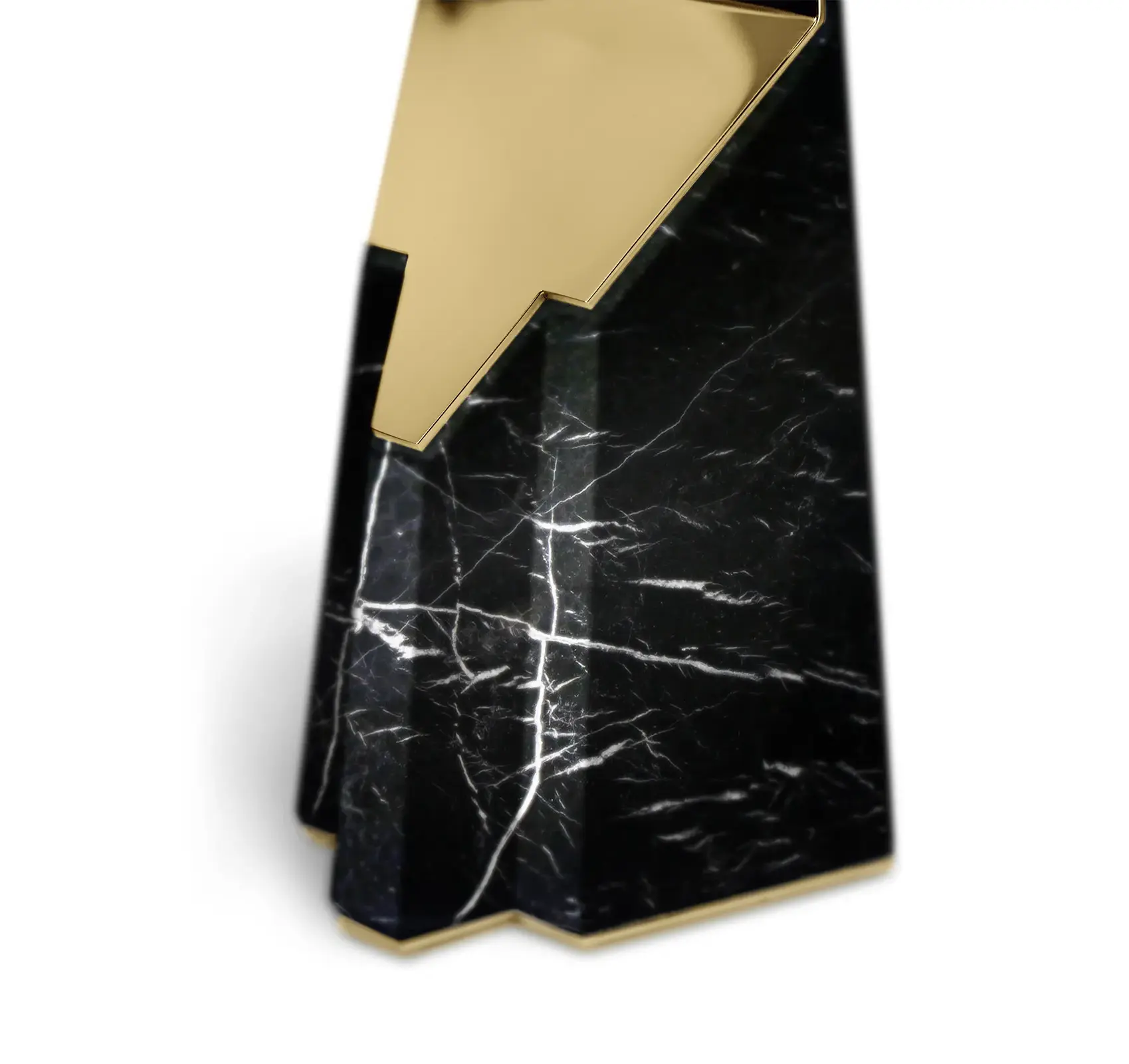 Aura Black Side Table