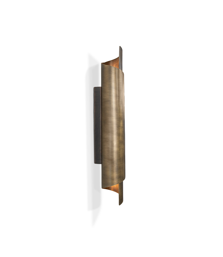 Vintage Brass Wall Light