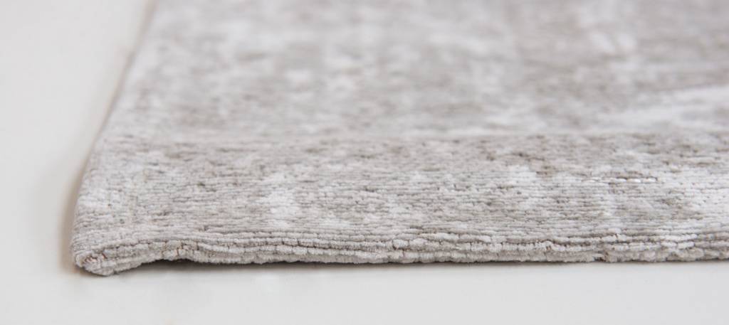 Flatwoven Natural Cotton Rug White Plains 8929 ☞ Size: 170 x 240 cm