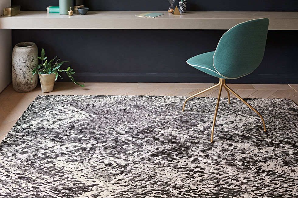 Itsuki Charcoal RG8746 Rug | Size: 170 x 240 cm