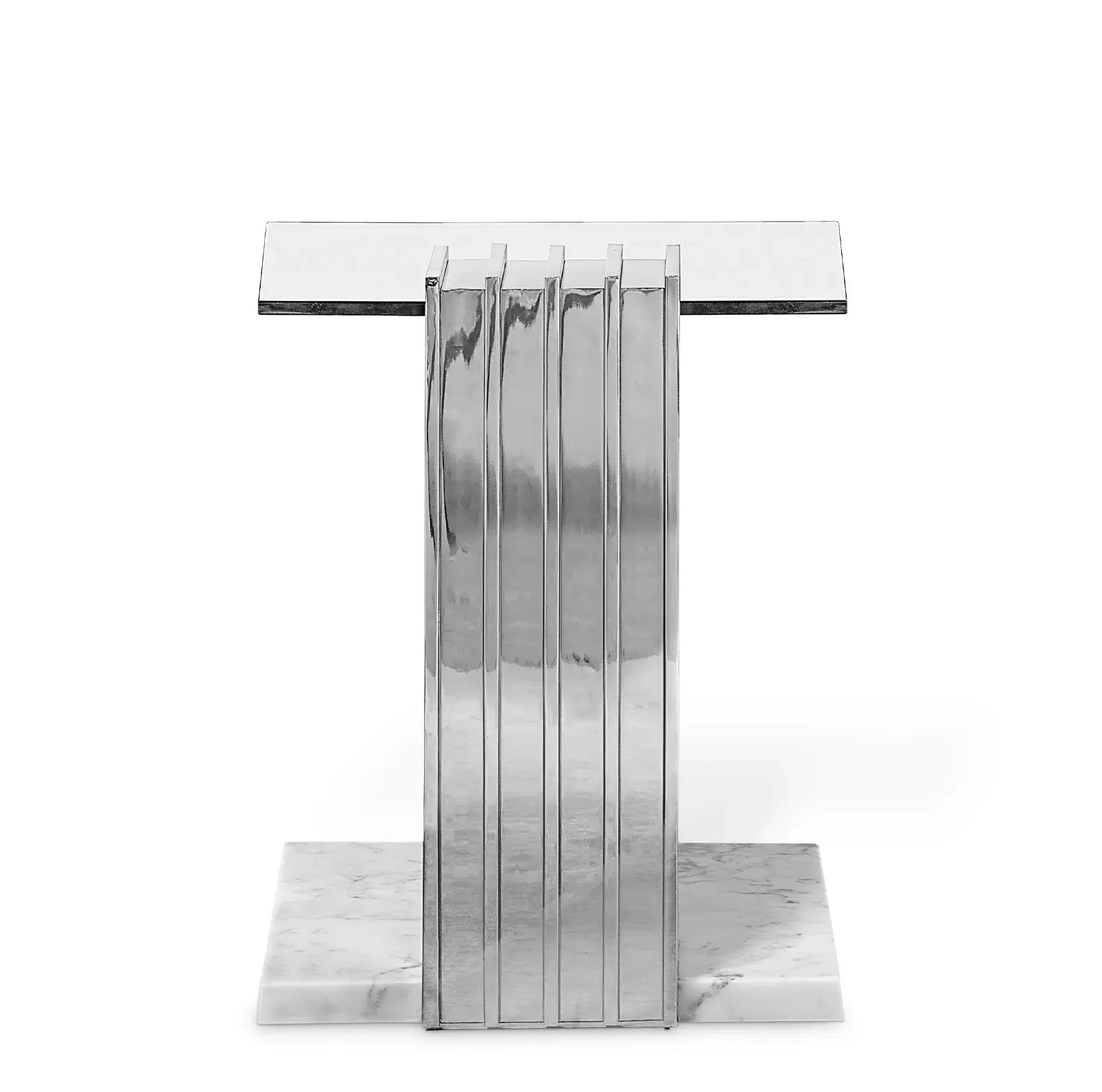 Cyclone Grey Side Table