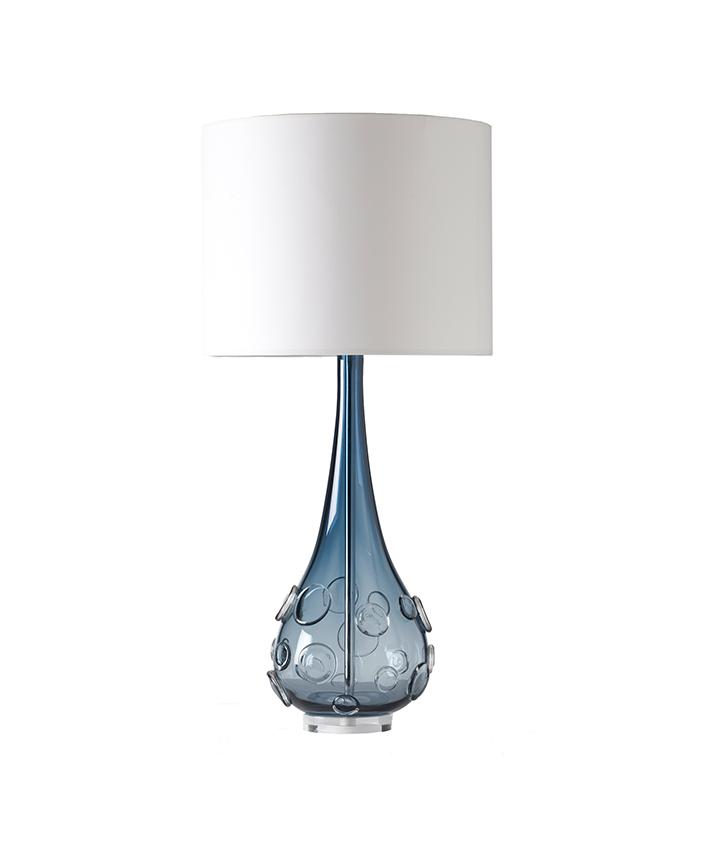 Sebastian Table Lamp Steel Blue