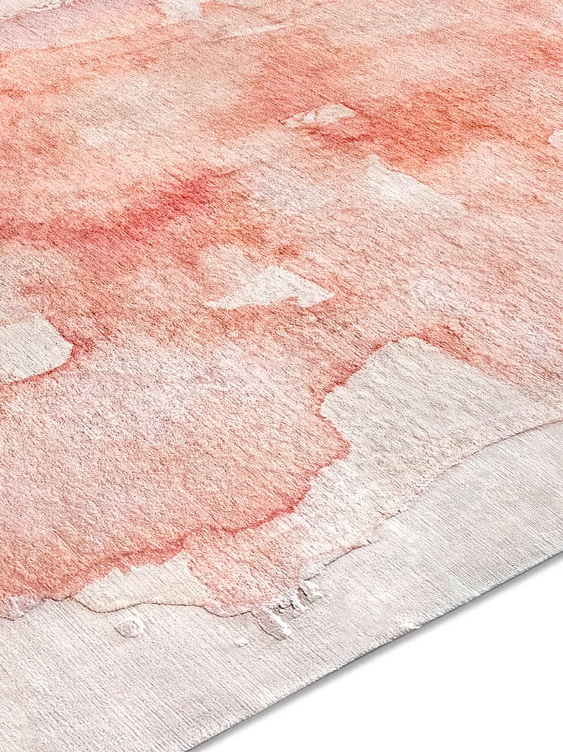 Mono Rose Luxury Hand-Knotted Rug