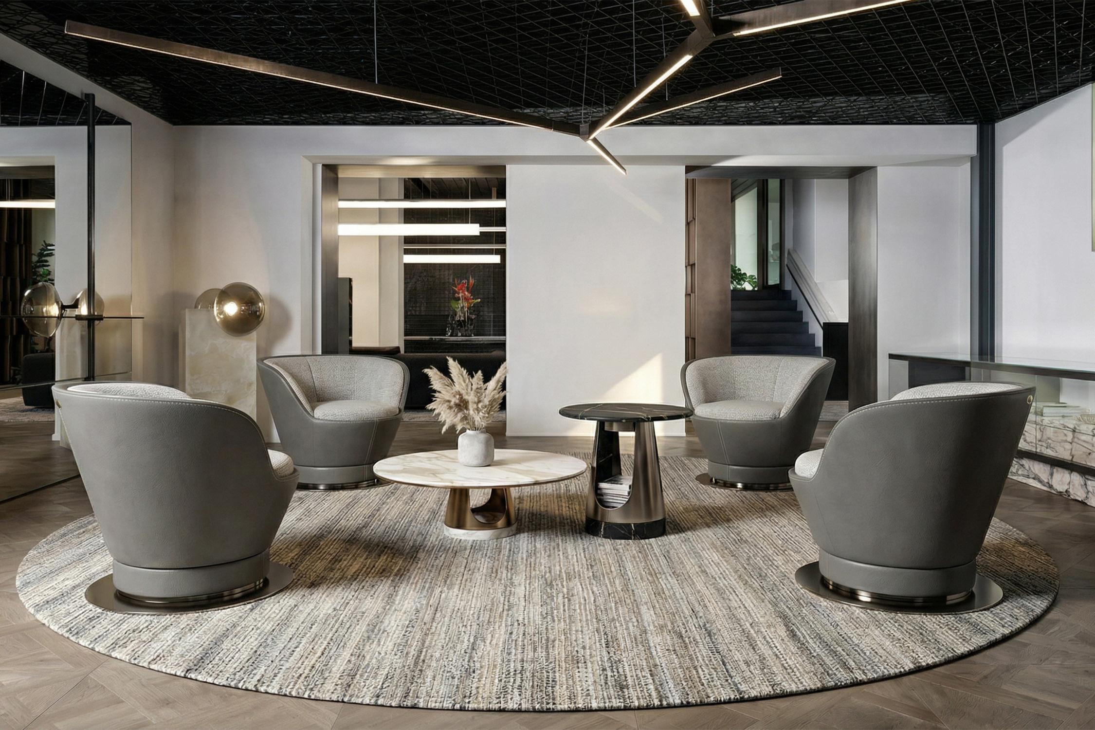 Aura Swivel Lounge Chair