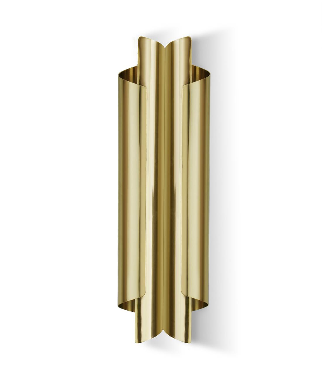 Vintage Brass Double Wall Light