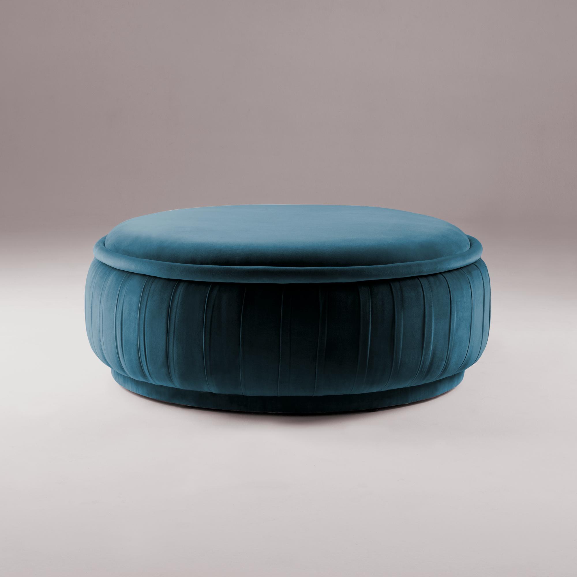 Malibu Blue Pouf