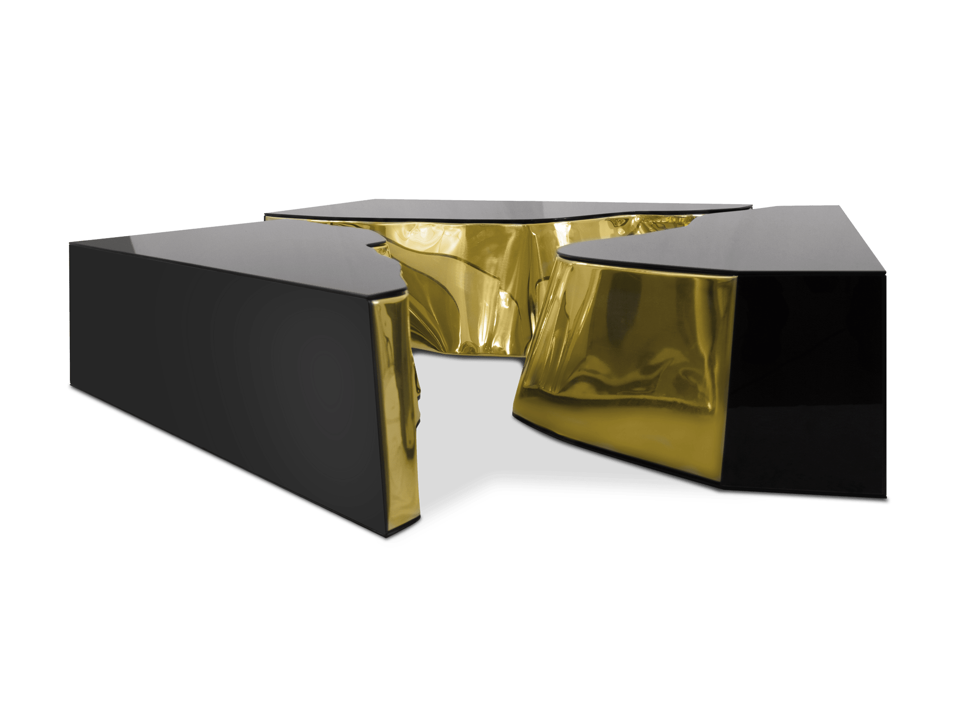Fissure Black / Gold Coffee Table Fissure Black / Gold Coffee Table