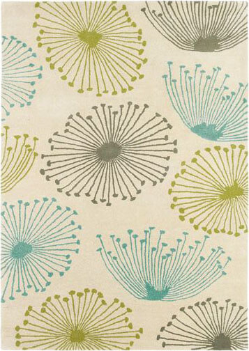 Sanderson Dandelion Duck Egg Rug | Size: 140 x 200 cm