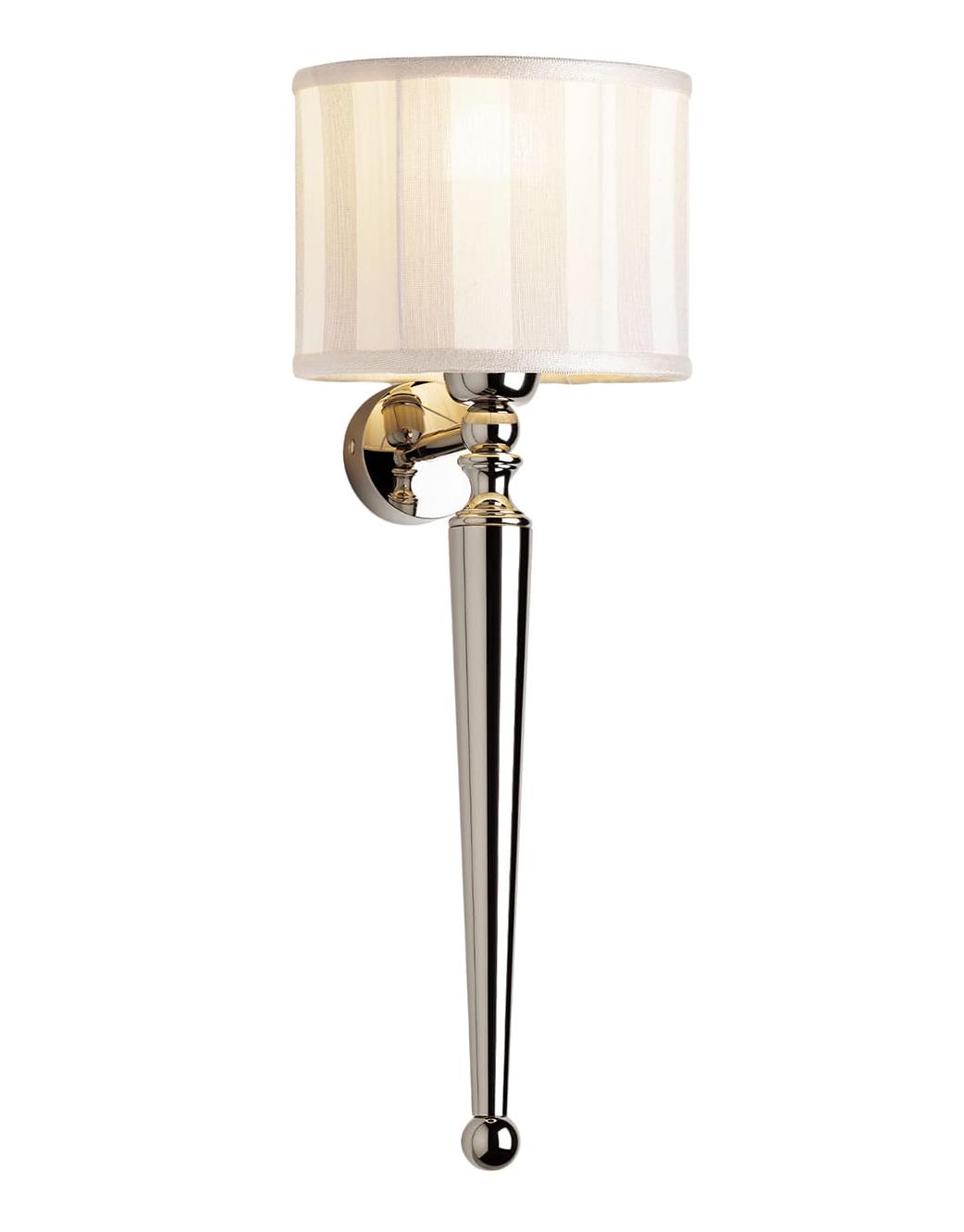 English-Style Wall Lamp in Metallic Finish