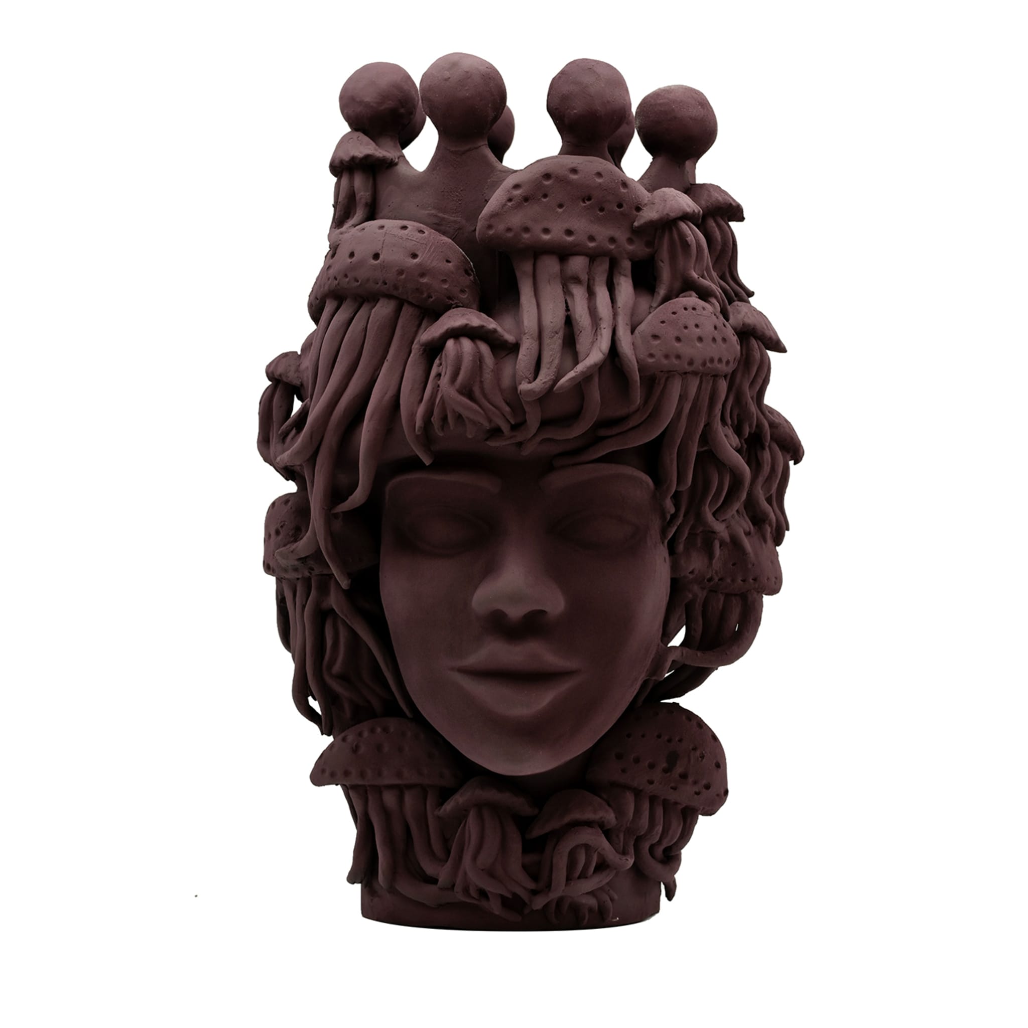 Handmade Moor's Head Sculpture