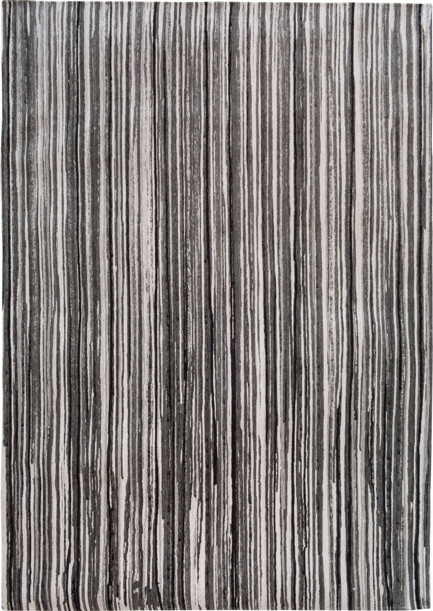 Grey Stripes Rug ☞ Size: 280 x 360 cm
