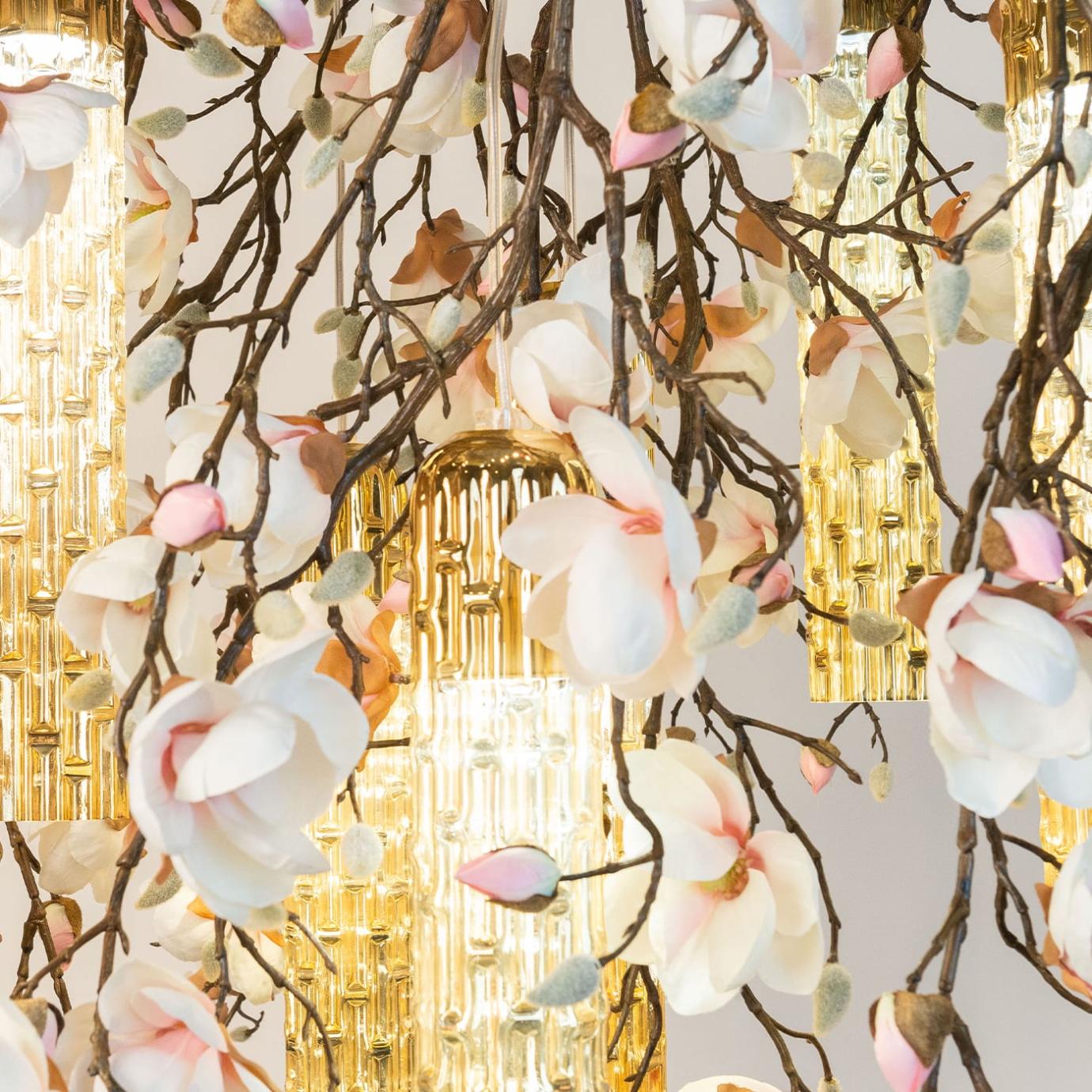 Magnolia White Chandelier