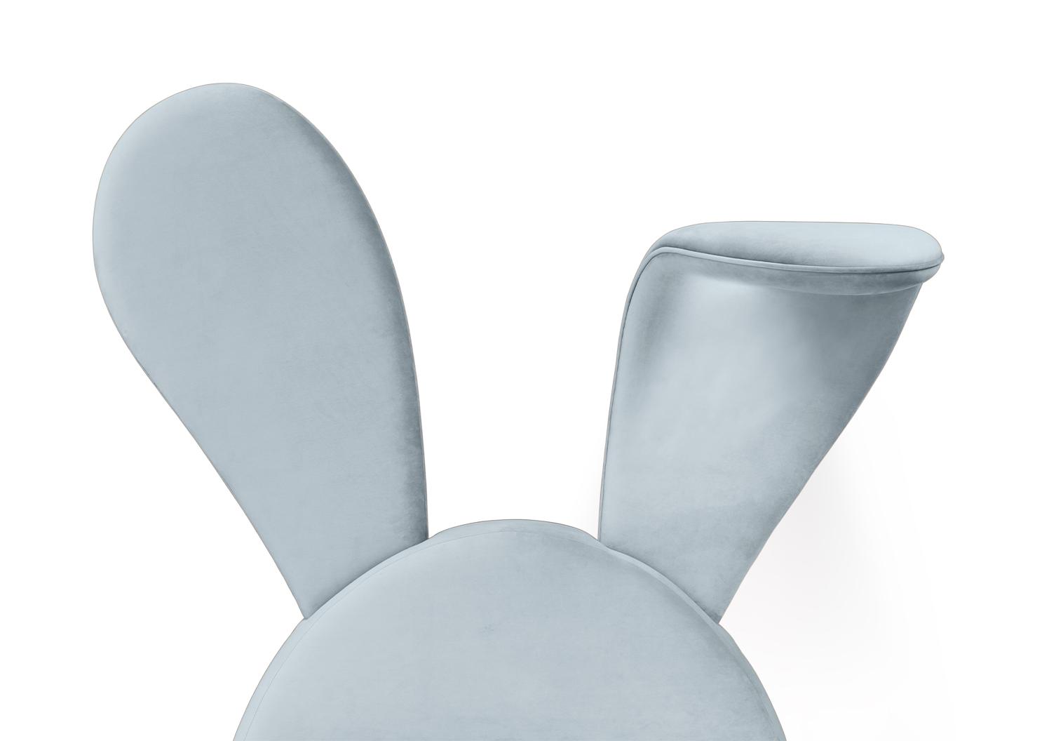 Cozy Rabbit Blue Bed