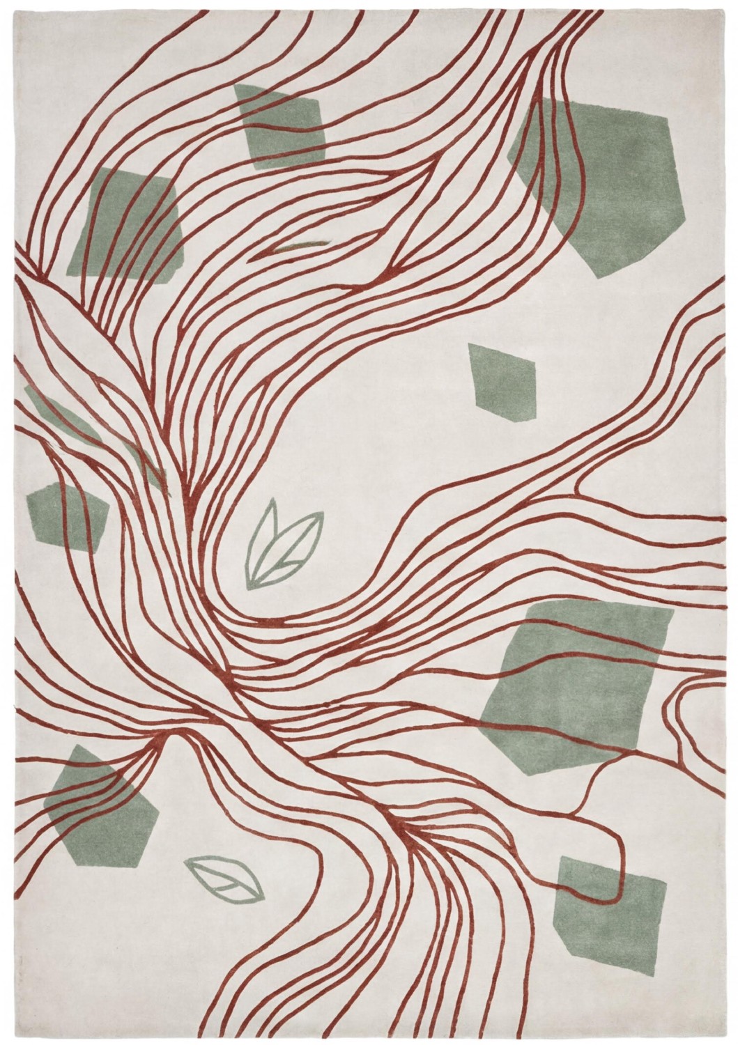 Flowing Lines Rug