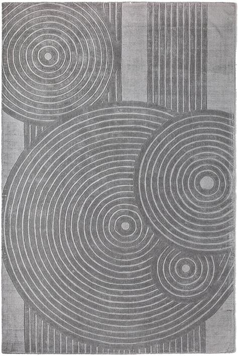 Modern Designer Grey Rug