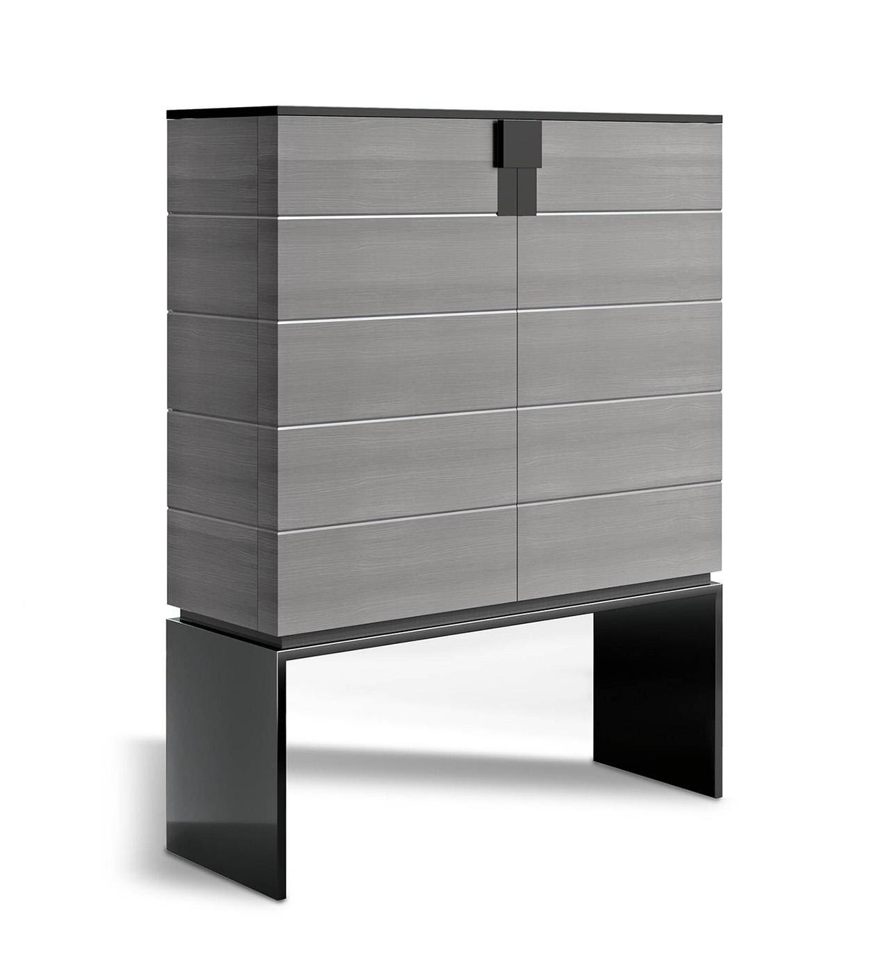 Metal Base Cabinet with Wood Top