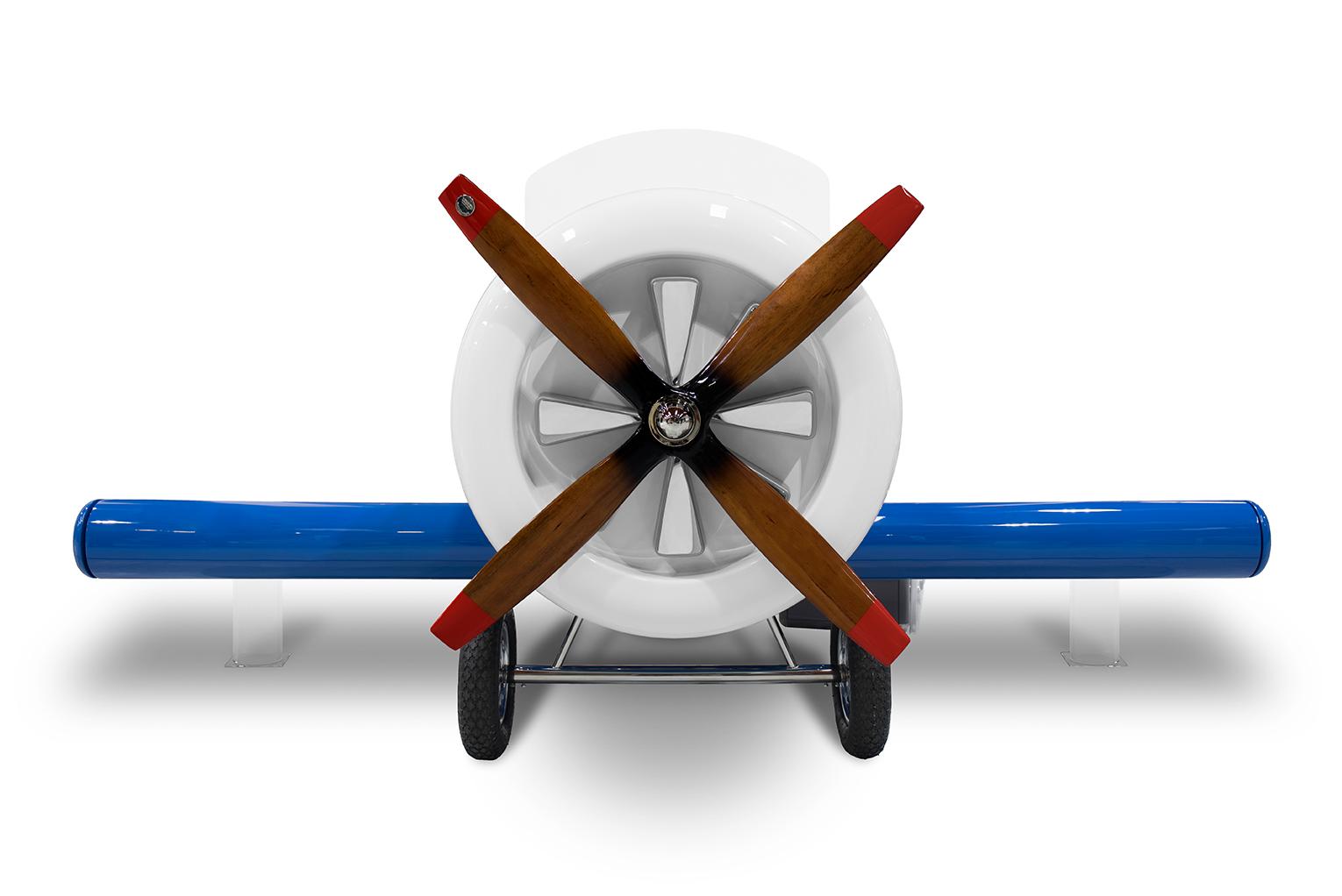 Cloud Glider Blue Plane Bed
