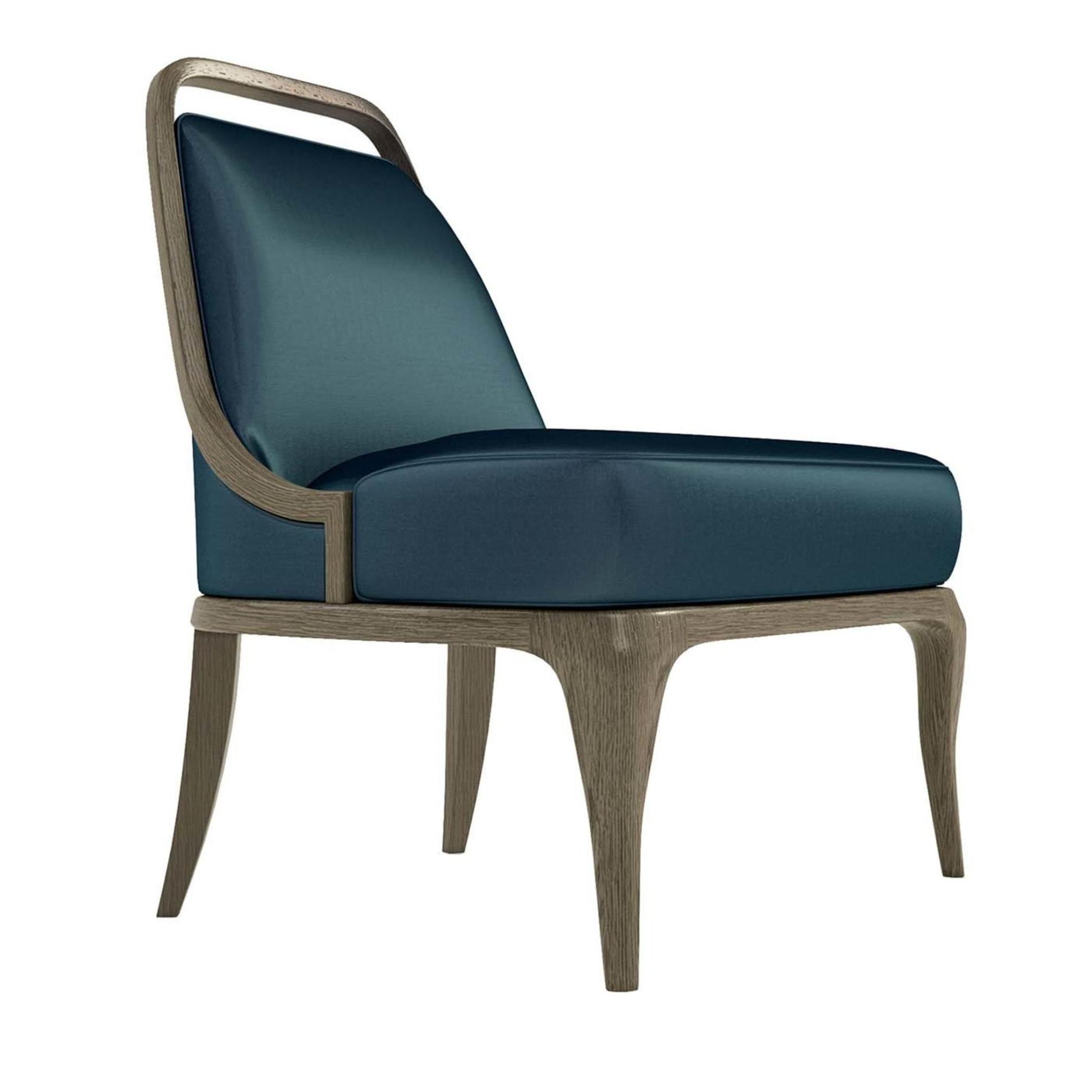 Velvet Green Luxe Armchair