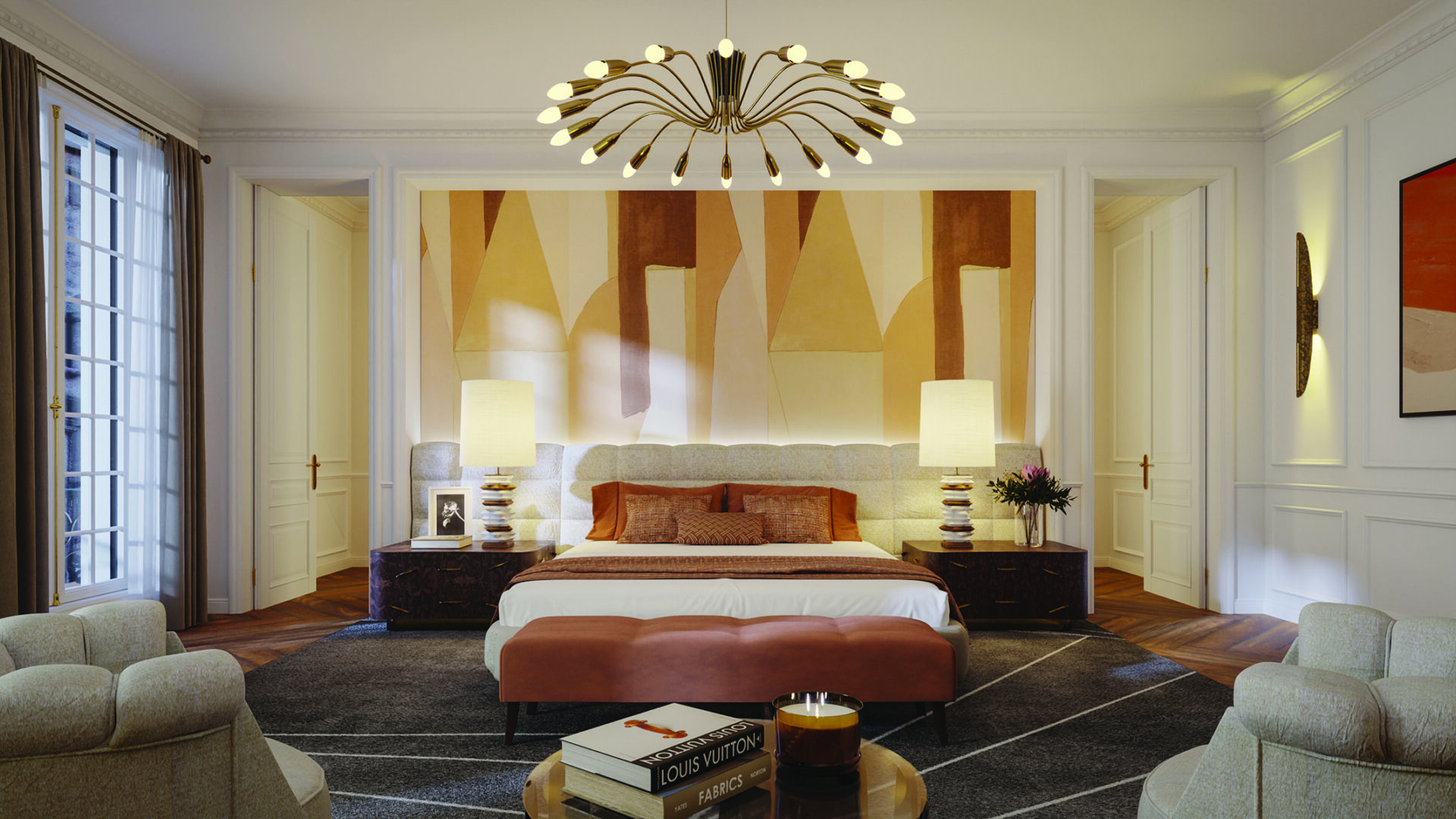 Glitter Suspension Lamp - 1