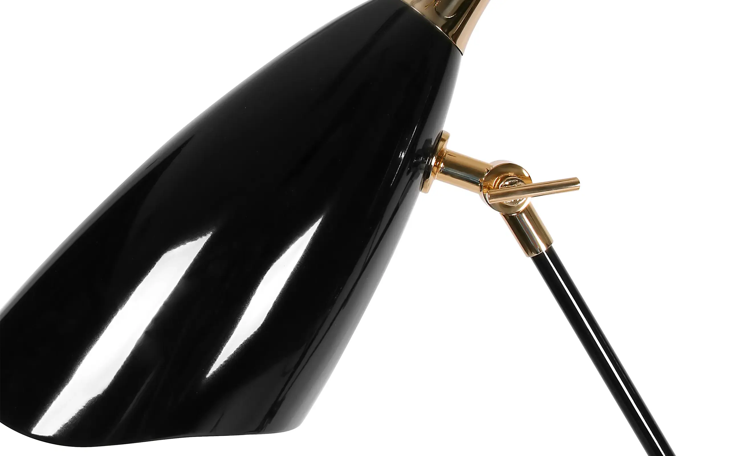 Emperor Black Floor Lamp