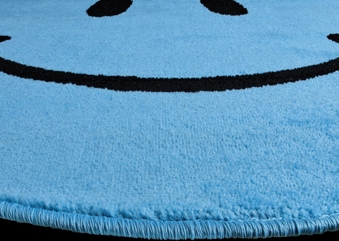 Smile Light Blue Rug