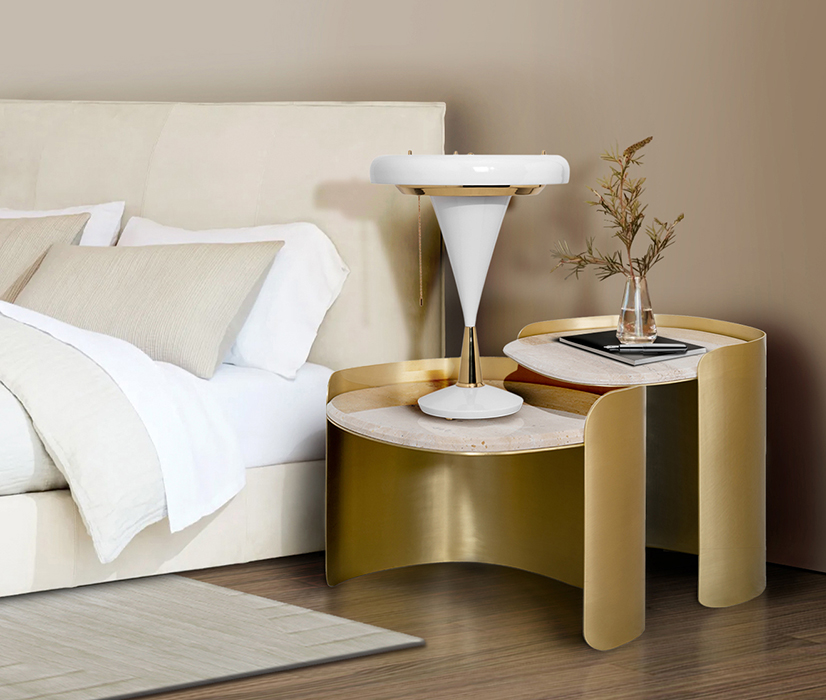 Foster Scott Oval Side Table - 1