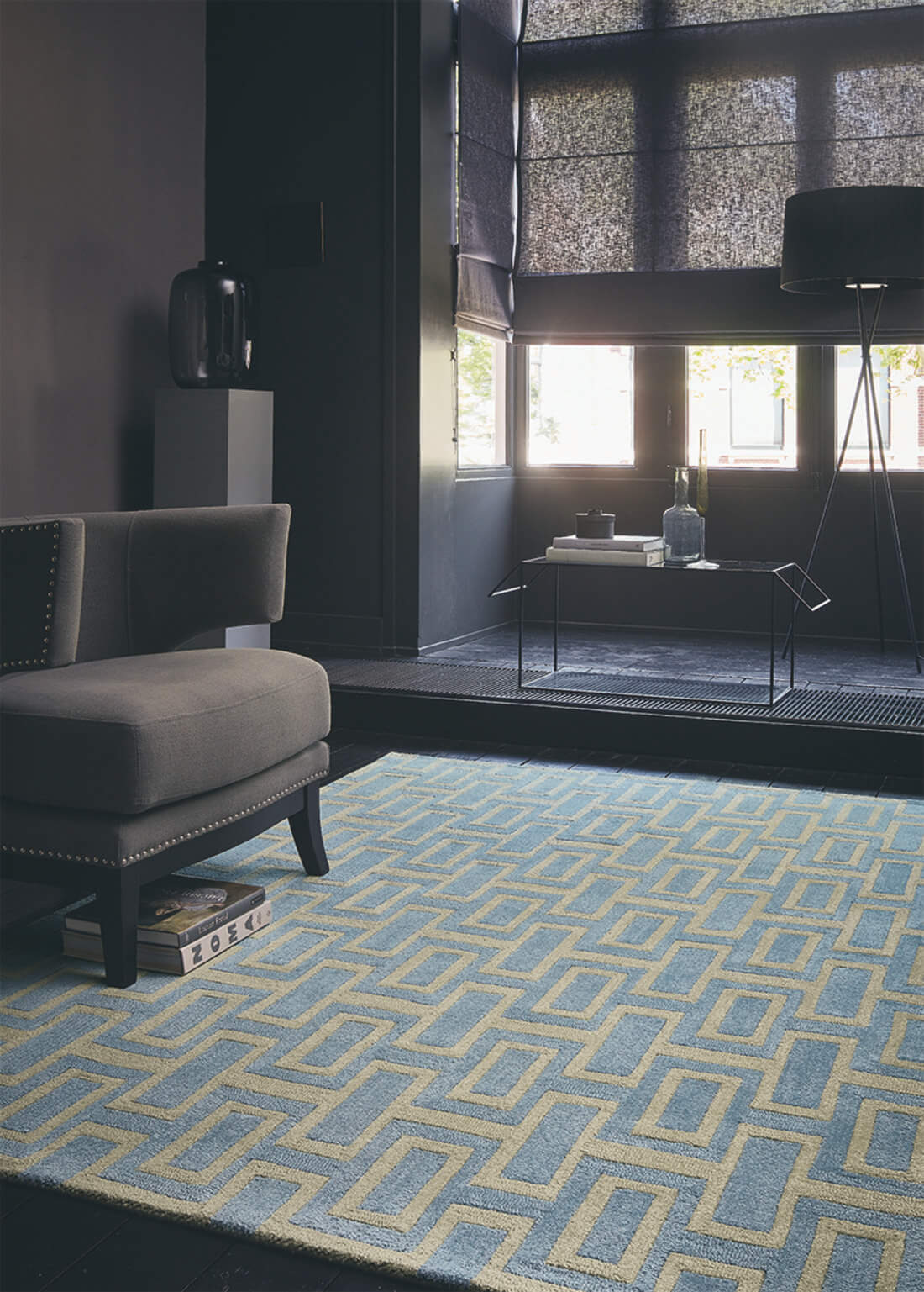 Intaglio Blue 37208 Rug