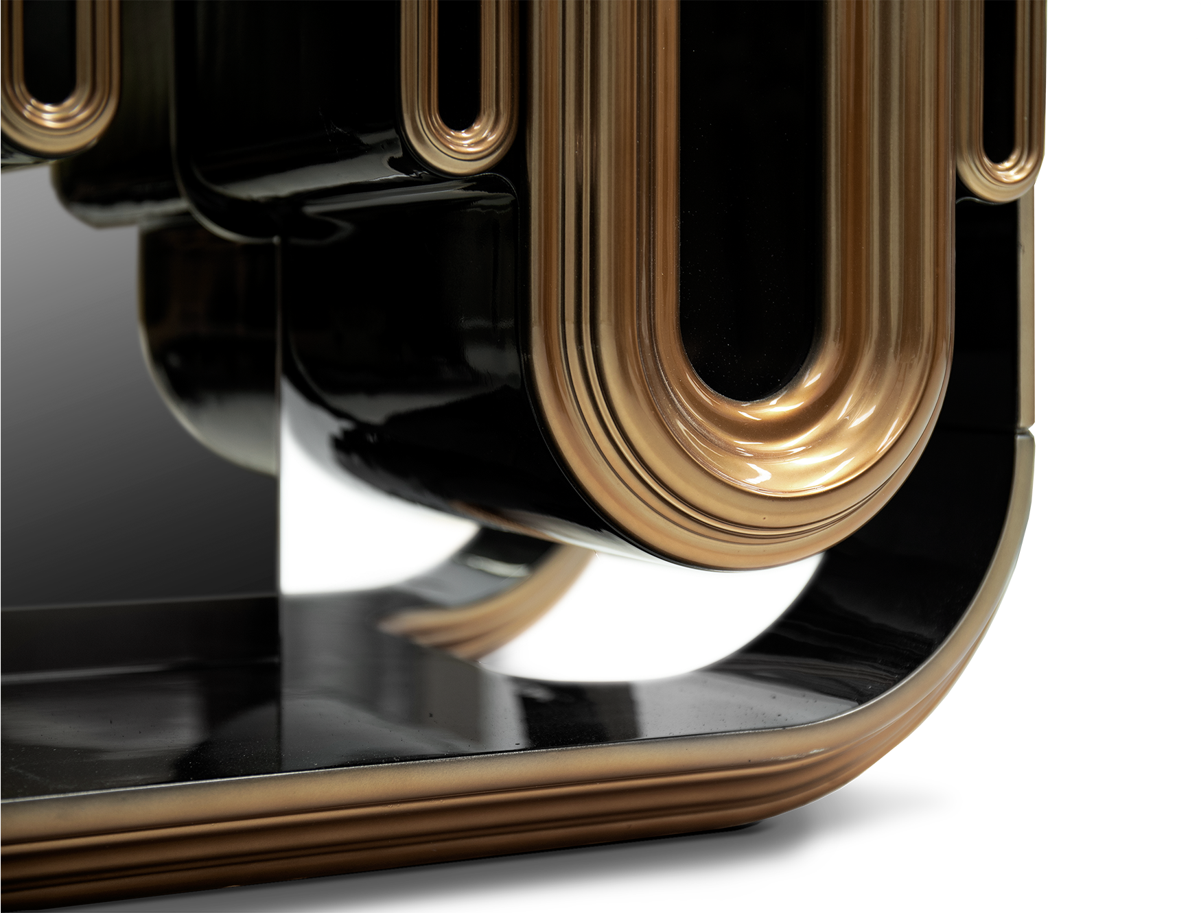 Ellipse Gold Designer Sideboard